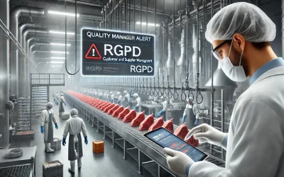 Industrie de la viande : Appliquer le RGPD dans la préparation industrielle de produits carnés